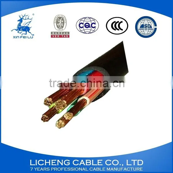 5 Cores Copper Xlpe Insulated Pvc Coated Electrical Power Cable 5x25mm2 photo-4