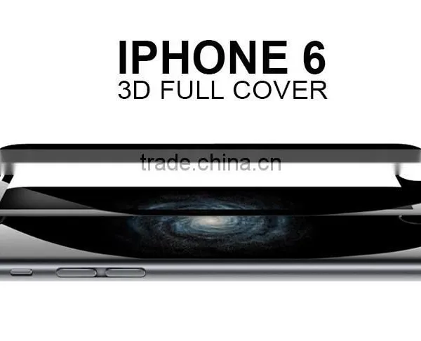 New !!! 3D Hot Sale Ful Body Cover Glass Screen Protector for Iphone 6, Tempered Glass for Iphone 6 Plus photo-4