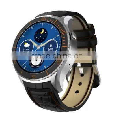 Round Screen Smart Watch I2 Quad Core Speed Android Smart Watch MTK 6580 photo-2