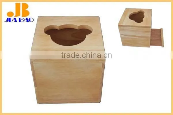 Cute Napkin Wooden Storage Box photo-2