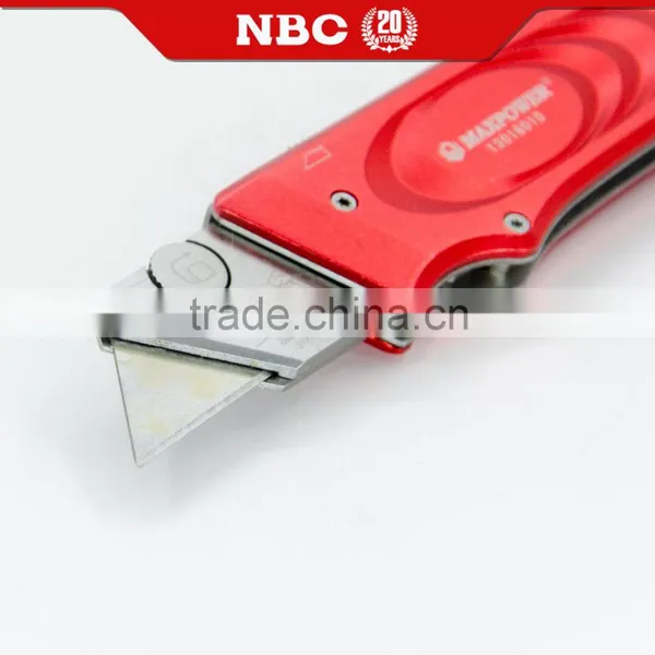 Wholesale Utility Knife With Aluminum Handle OEM Free Sample Cutter photo-3