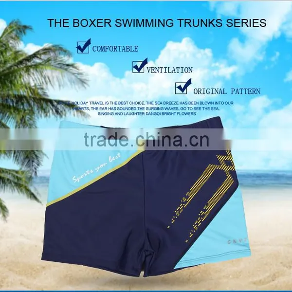 CNYE 2016 Low Cost Men Swimming Shorts High Quality Mens Swimming Short Mens Swimwear , Swim Short, Swimming Trunk CN-5514
