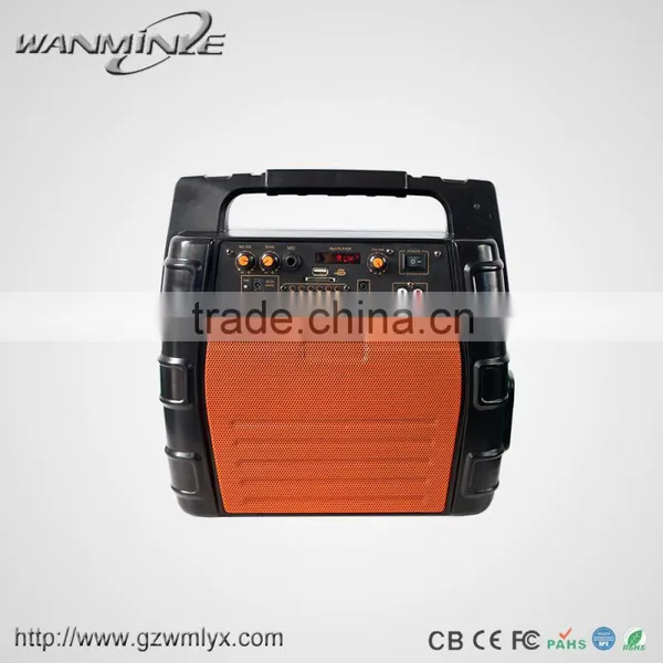 Single 6.5 Inch Sound System 2.0 Active Speaker PA Speaker With Rechargable Battery