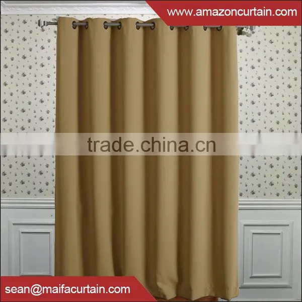 Best Home Fashion Thermal Insulated Hotel Curtains Blackout , Back Tab, Rod Pocket 52"W x 63"L