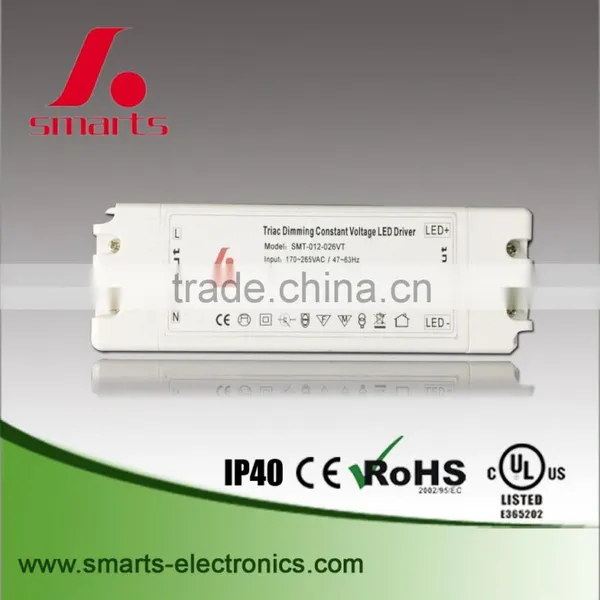 120vac to 12vdc Power Supply 2 Amp Triac Dimmable 24w Led Driver photo-2