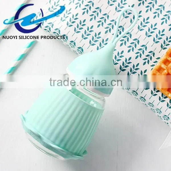 Cute Children Bottle Silicone Cup Sleeve photo-6