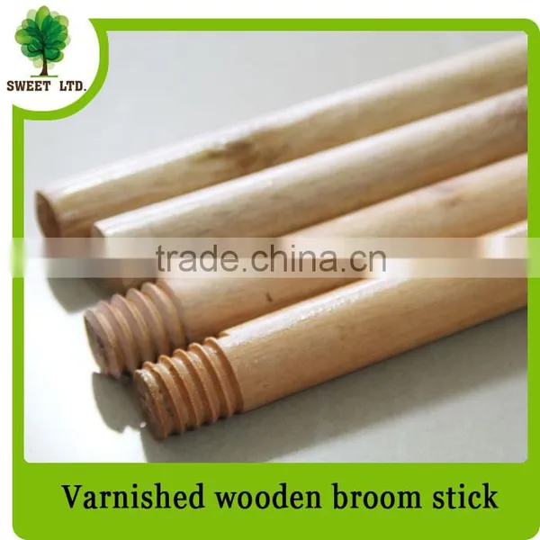 Cleaning Tools Broom Wood Stick Wooden Handle / Smooth Wooden Broom and Mops Stick