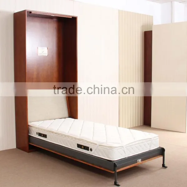 Bed Hardware for Space Saving Vertical Type Murphy Hidden Wall Bed With a Table photo-3