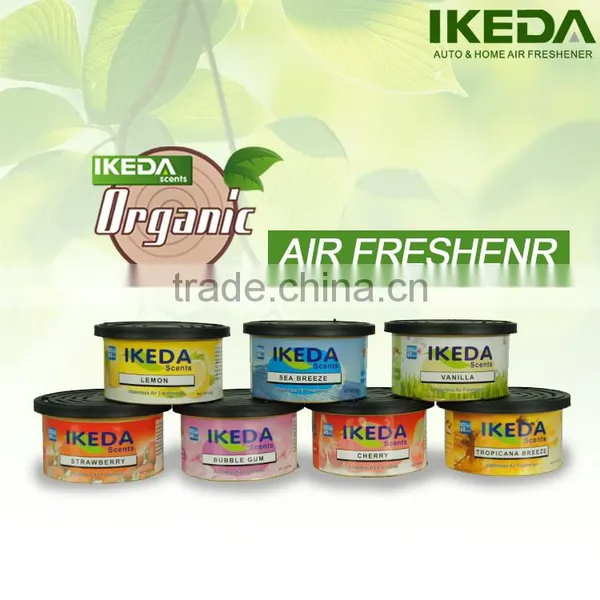 car organic cans strawberry woods in aluminium pot