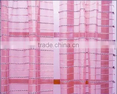 100% cotton colorful led curtain