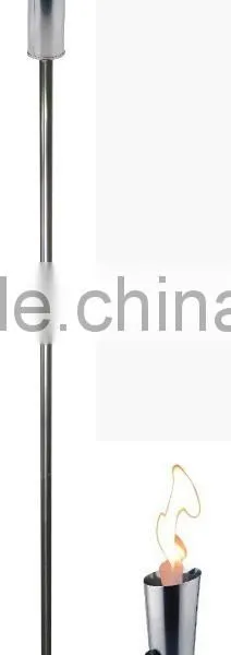 Outdoor Party Garden Backyard Camping Portable BBQ FloorStanding Tablestanding Stainless Steel Gas Lantern Torch photo-3