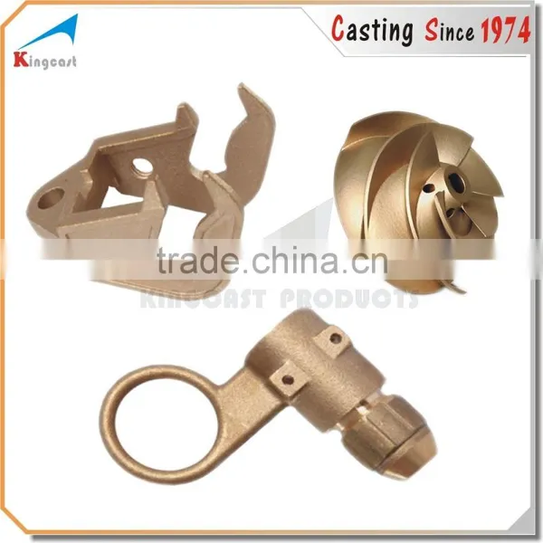 ODM Customized Cam Switch Bronze Casting Part/Integral Pipe Flange Zinc Casting Part/Connector Base Sand Casting Part photo-5
