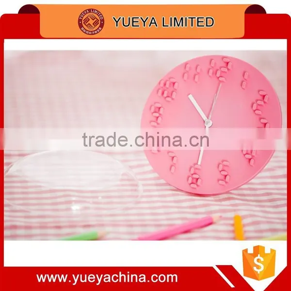 Fashion Modern Round Candy Color Alarm Clock Tic Tok Clock photo-6