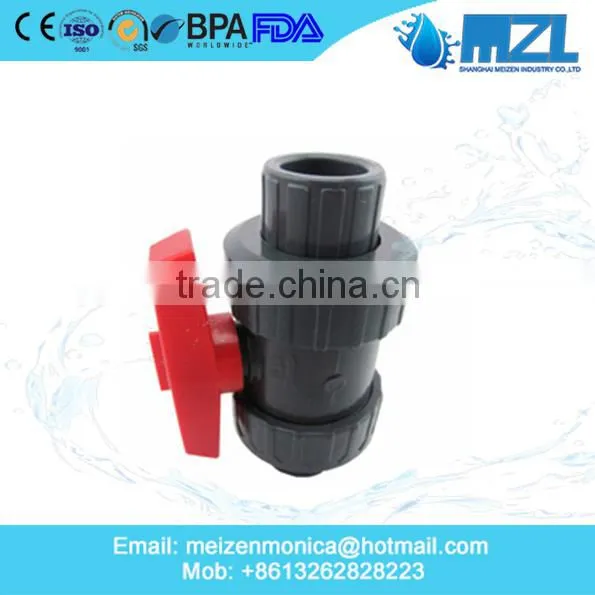 2015 MZL PVC Ball Valve, Pvc Pipe Fittings With Best Quality Popular in Europe photo-4