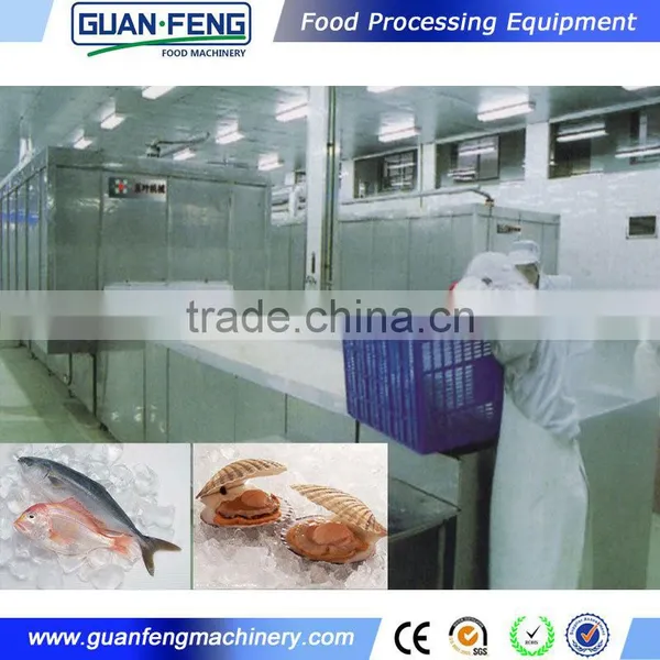 Vegetable And Fruit Quick Freezing Liquid Nitrogen Tunnel Freezer photo-5