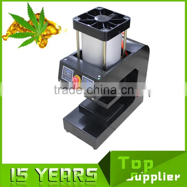 2015 China Label Sticker Logo Double Face Printing Dual Heat Rosin Press Machine photo-2