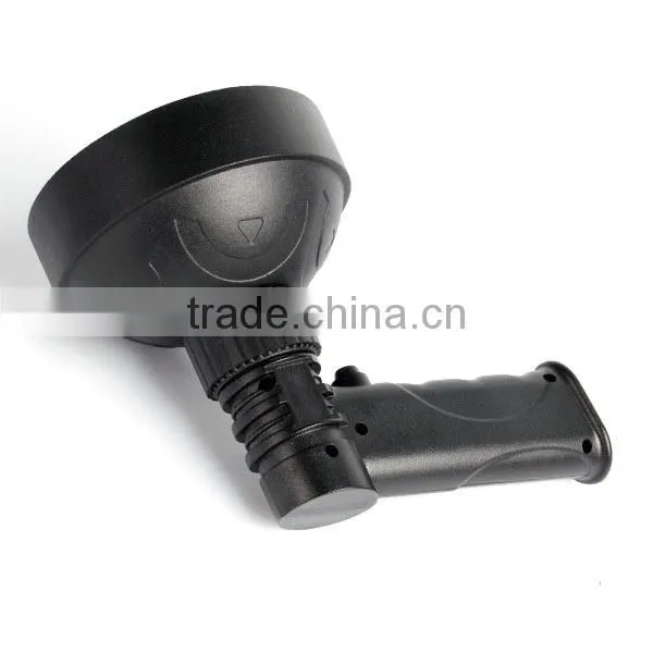 Aluminum Alloy Head CREE 27W LED Rechargeable Handheld Spotlight Fox Lamping Security Torch 2200lm photo-4