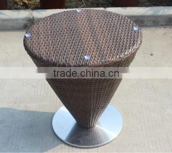Rattan Outdoor Furniture Cafe Table Chair Set photo-2