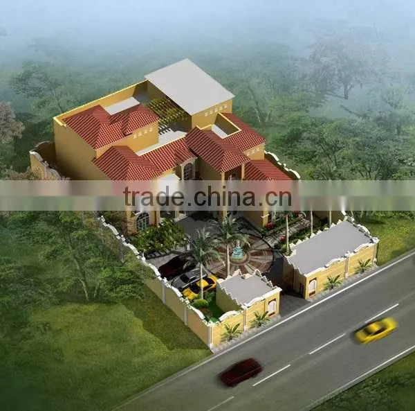 3D Rendering Architectural Villa With Furniture Decoration photo-5