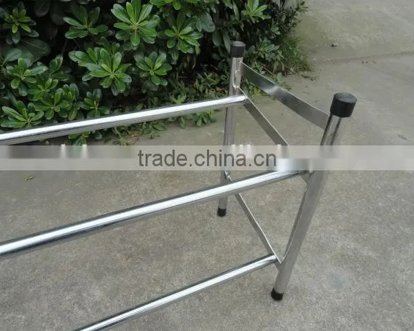 Metal Chrome Plating Shoes Rack and Shoes Storage photo-3