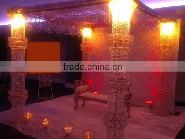 Indian Wedding Mandap Designs /wedding Crystal Mandaps photo-2
