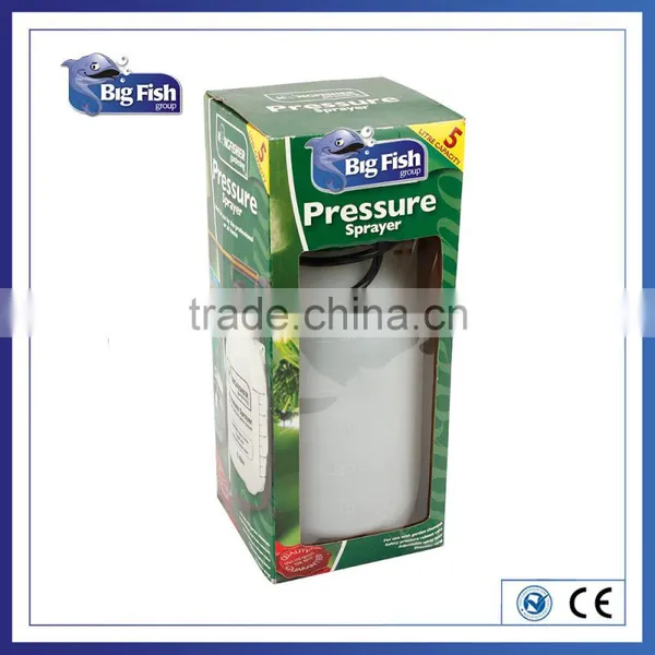 Portable Pressized Pressure/5L Garden Hand Pump Manual Pressure Sprayer / Professional Vehicle Washing Sprayer photo-2