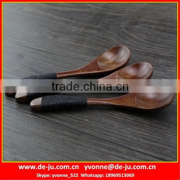 High Quality Smooth Bamboo Icecream Spoon photo-4