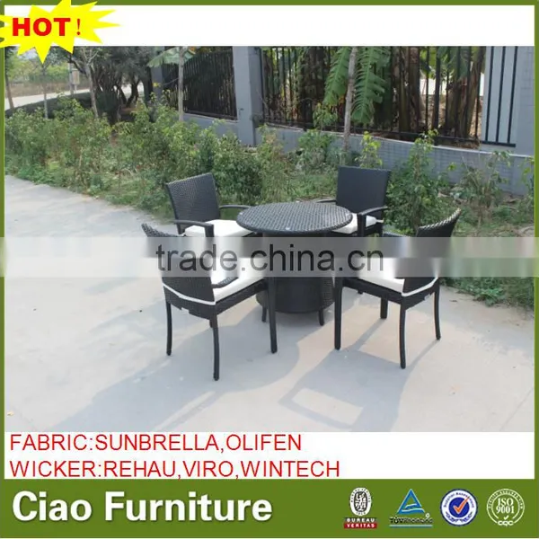 Wholesale Rattan Wicker Furniture Rattan Dining Set photo-3