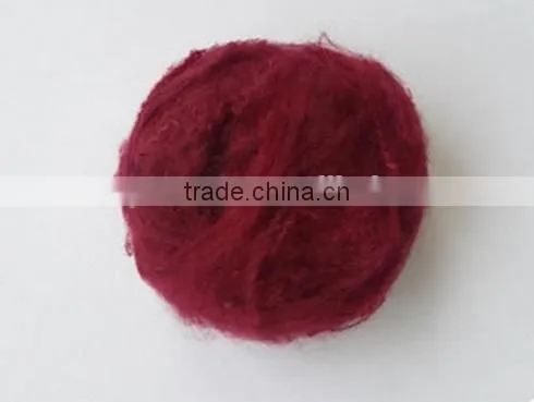100%HCS Dyed Polyester Staple Fiber For Knitting photo-3