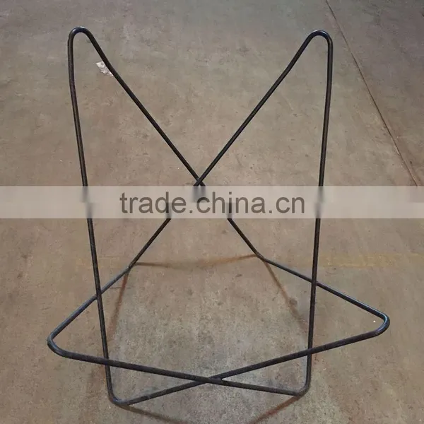 Metal Chair Hot Sale Butterfly Stainless Steel Polishing Finished Chair Frames photo-3