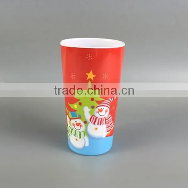 X'mas Season Plate & Mugs, Christmas Party Melamine Dinner Ware photo-2