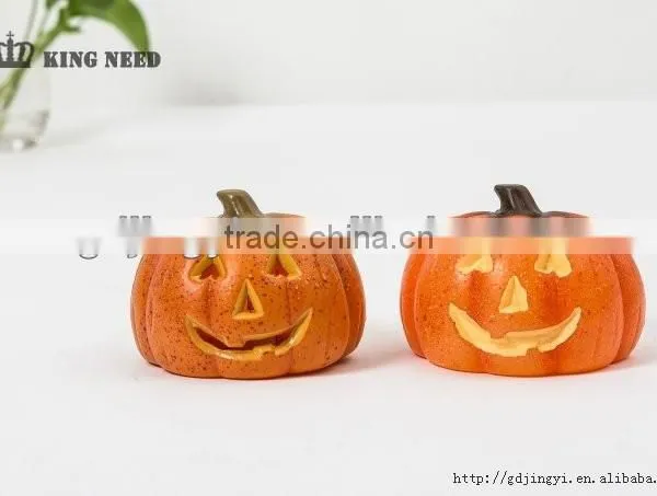 Wholesale Plastic PP Acrylic Led Light up Small Halloween Pumpkin Decoration photo-5