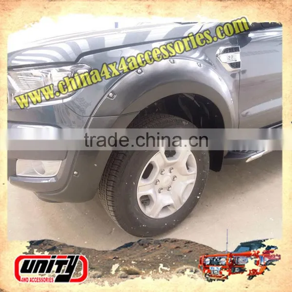 4 DOOR OFF-ROAD RANGER T6 ABS FENDER FLARES WHEEL ARCH (Fits: Ranger) photo-4