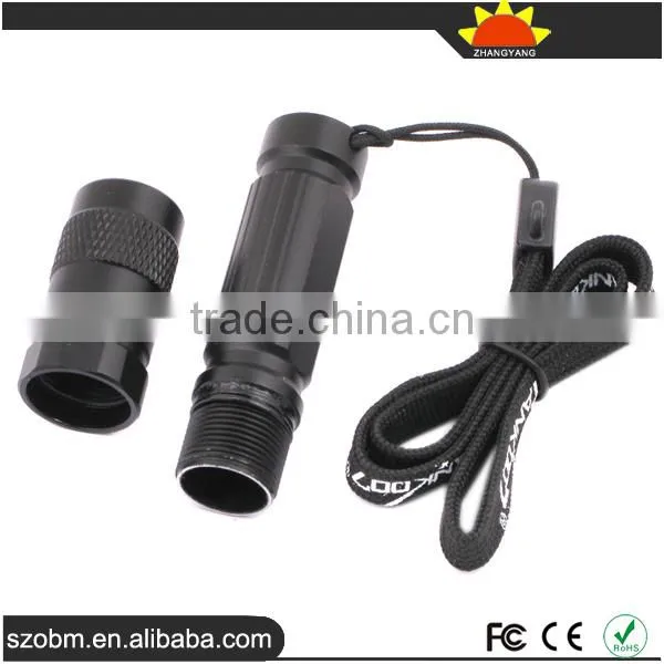 Mini Portable R5 Led Flashlight Type Keychain With AAA Dry Battery photo-6