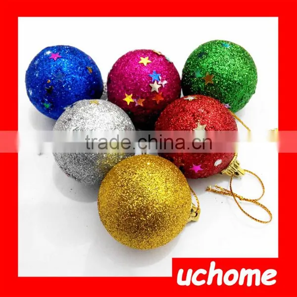 UCHOME 2016 New Design Promotional Trees Gifts Decorative Plastic Christmas Ball photo-2