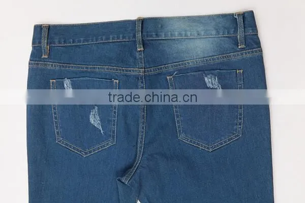 2015 New Collection Top Quality Women Latest Casual Denim Jeans photo-6