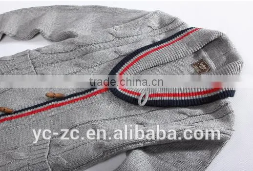 Cardigans Men 2017 Hand Made Crochet Sweaters photo-3