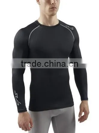 HEAT Stay Cool Mens Semi Compression Top - Long Sleeve Base Layer photo-2