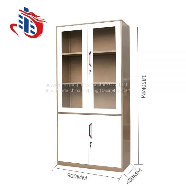 Steel Gym Furniture 4 Door 2 Tier Clothes Storage Sports Used Golf Locker Cabinet photo-4