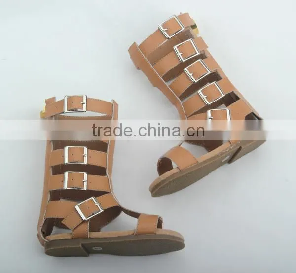 Hot Selling Summer Roman Sandal Fanshion Genuine Leather Shoes photo-3