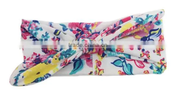 100% Cotton Fabric Printed Kids Girl Headband photo-3