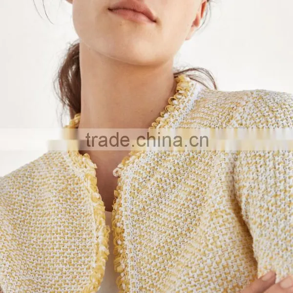 Women's Stylish Open Front Knit Thin Cardigan Sweater Patterns With Best Quality photo-5