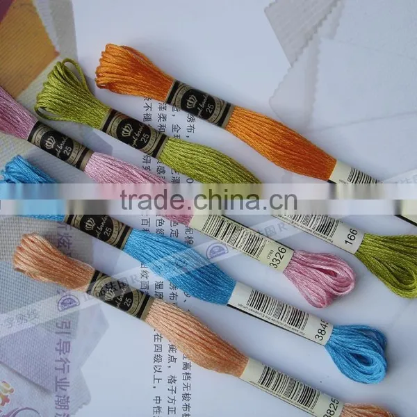 Embroidery Flosses 447 Colors Cotton Threads Cross Stitch 8m per Piece photo-5
