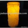 Electronic Candle With Real Wax