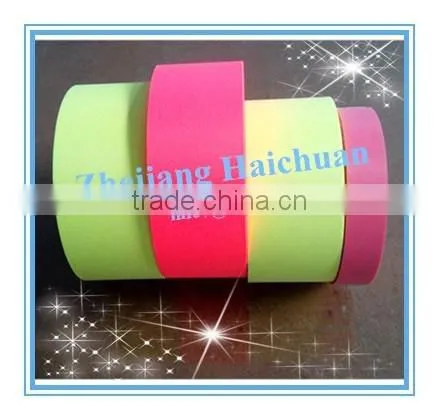 Fluorescent Colored Reflective Fabric With TC Backing