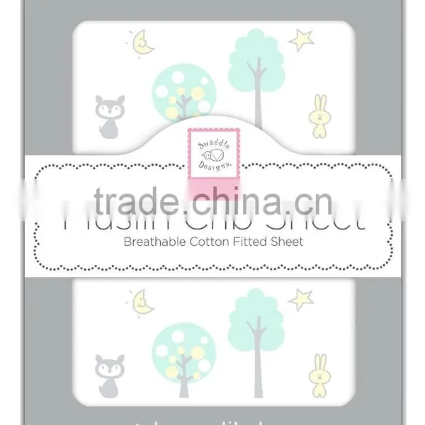 Muslin Cotton Crib Sheet of Aden Anais Quality photo-5