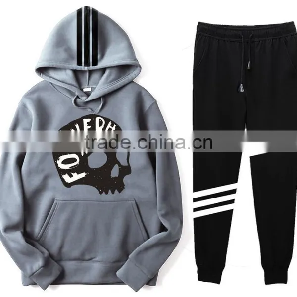 Men Hoodie Casual PrintingTrackSuit Soccer Track Suit