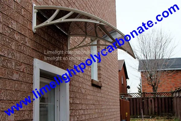 DIY Awning, DIY Canopy, DIY Kits Awning, PC Awning, PC Canopy, Door Awning, Door Canopy, DIY Polycarbonate Awning Canopy photo-3