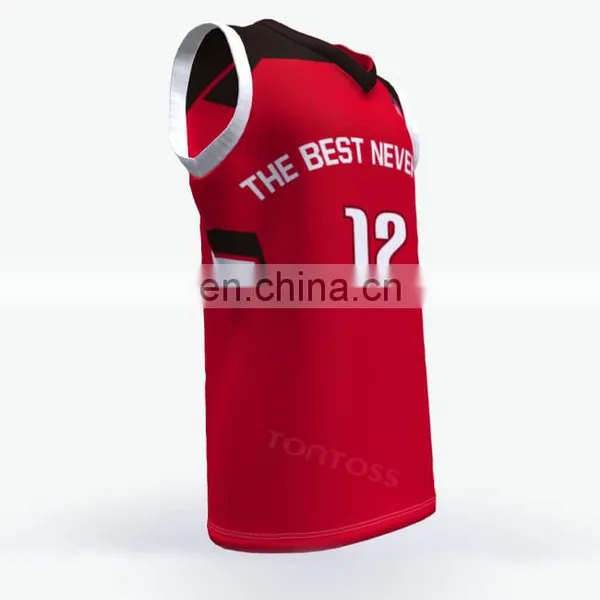 Sublimation Custom Sleevesless New Custom Basketball Top photo-6