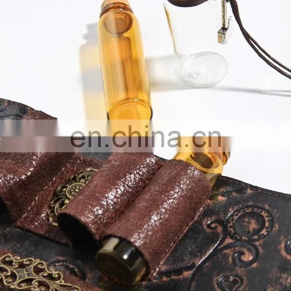 Steampunk Style Waistband Armband Made of Synthetic Leather photo-3